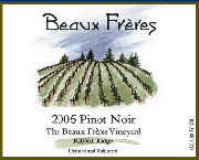 Beaux Freres 2005 Pinot Noir Beaux Freres Vineyard Ribbon Ridge